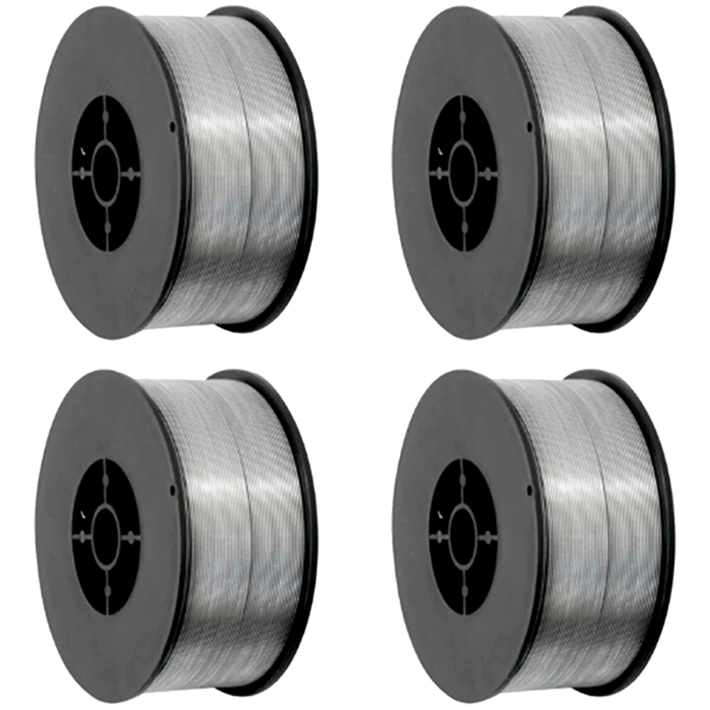 Kit Com 4 Arame Para Solda Mig Uso Sem Gás 0.8mm Rolo De 1 Kg - Start em Oferta na Shopee