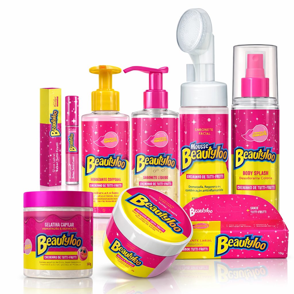 Super Lançamento Kit Linha Completa  Cheirinho de Beautyloo Face Beautiful em Oferta na Shopee