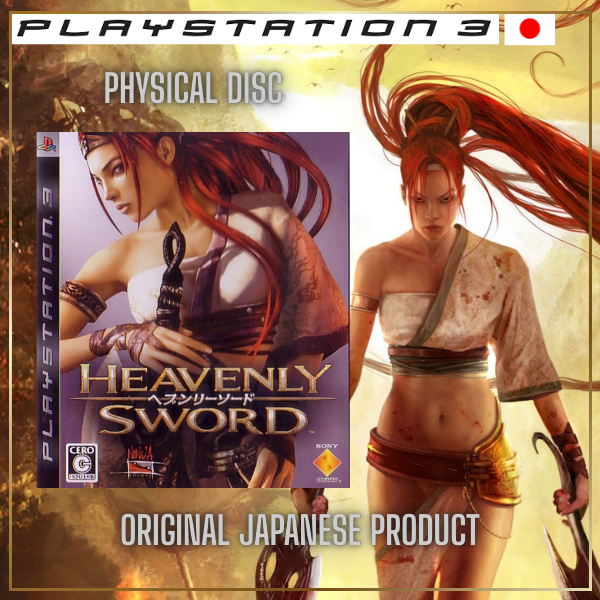 🗡️ Heavenly Sword PS3 - Versão Japonesa 💎