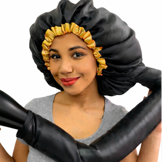 Touca Difusora de cetim /Toca Difusora de Cetim Secadora - seca cabelo - com Regulador em Oferta na Shopee