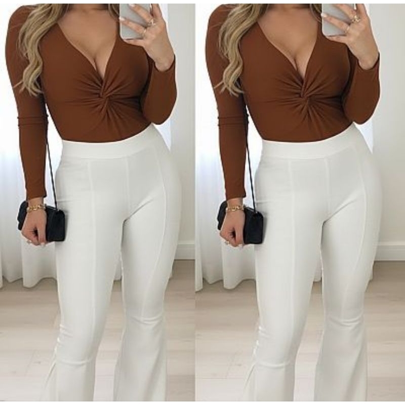 BODY FEMININO Manga Longa , BODI , TRASPASSADO , DECOTE V Feminino, MANGA LONGA Feninino