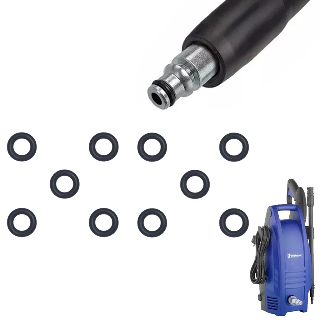 Anel Oring Borrachinha Vedação Compatível Com Mangueira Michelin MPX 100 C - 10 Unidades