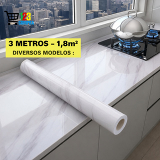 12 METROS Adesivos de cozinha Resistente a Agua/Óleo/Fogo/Papel parede  - Usável em fogão/armáriO em Oferta na Shopee