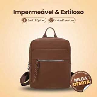 Mochila Feminina GrandeImpermeável Casual Moderna Trabalho Faculdade Escolar Notebook LeveResistente em Oferta na Shopee
