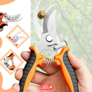 Tesoura Poda Super Afiada - Jardinagem Profissional Tesoura de Poda - Trava de segurança em Oferta na Shopee