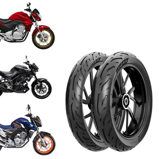 Par pneu Moto140/70-17 + 110/70-17 Levorin Matrix Sport 2 CB300 Honda Twister em Oferta na Shopee