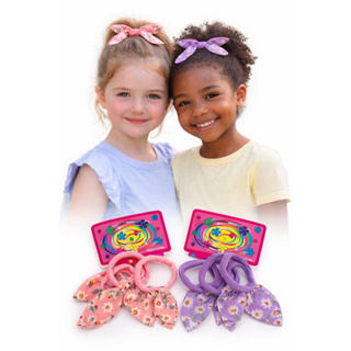 2 Xuxinhas de cabelo com laço para criança infantil coloridas e Sortidas em Oferta na Shopee