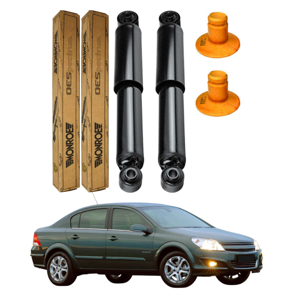 PAR AMORTECEDOR TRASEIRO VECTRA 2006 A 2011 MONROE + KITS