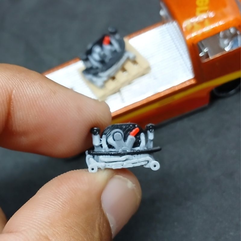 Tambor Cone Carretel de Madeira Miniaturas para Dioramas e Maquetes escala 1/64 em Oferta na Shopee