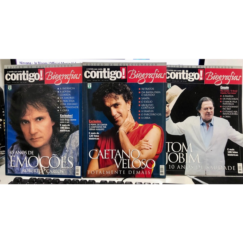 Revista Contigo! Biografias - Edição de Colecionador - Escolha