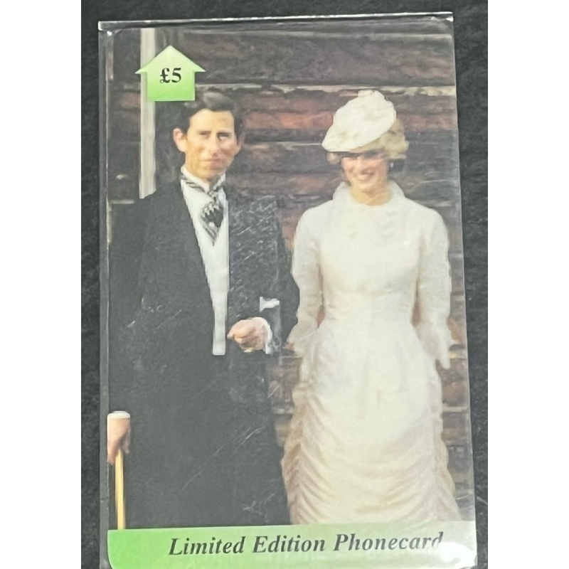 cartão telefônico importado Princesa  Diana Lady Di - edição limitada….