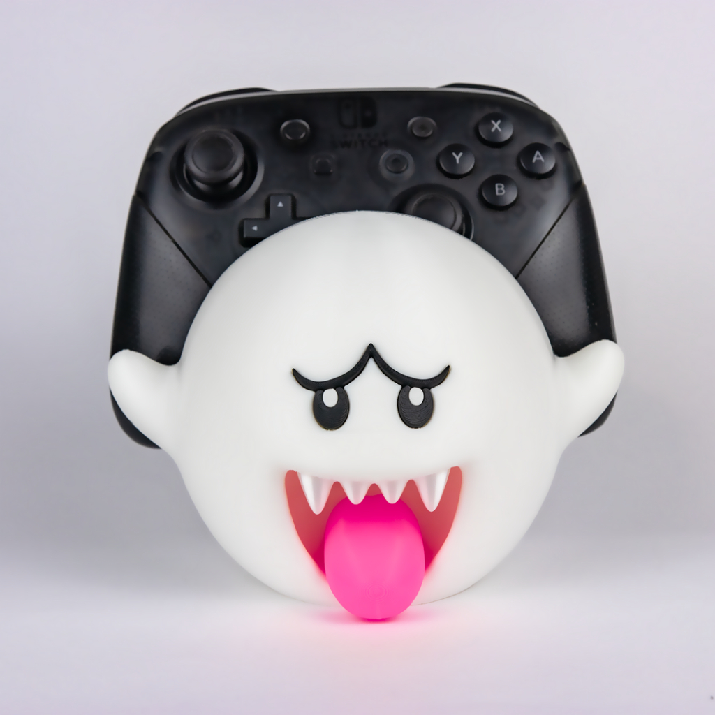 Suporte de Controle Boo – Fantasma do Super Mario | PS5, PS4, Xbox e Nintendo Switch Pro Controller