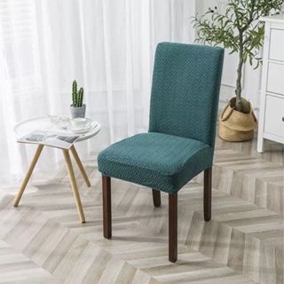 Kit Capa De Cadeira Alta Elasticidade E Resistente folha Texturizada em Oferta na Shopee