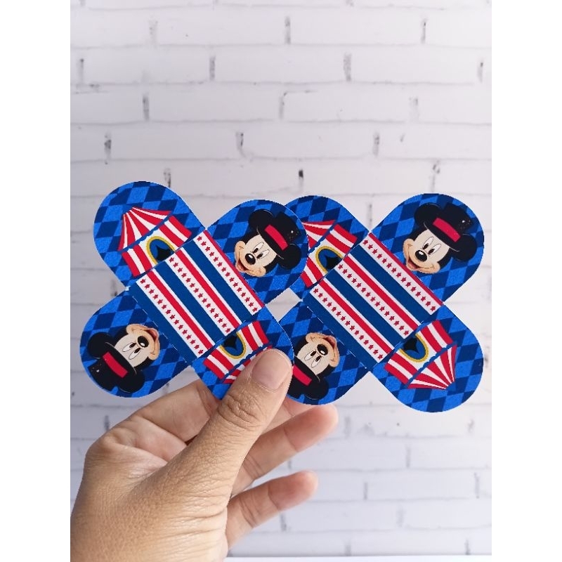 Forminha de Doces Mickey Circo personalizada no Tema/Festa infantil/Lembrancinhas/Aniversário/Personalizados