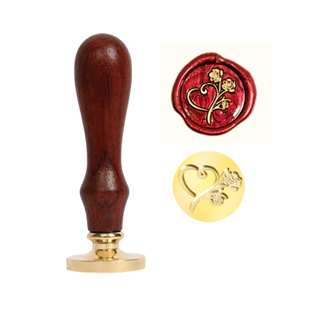 Carimbo de cera, sinete para lacre, selo de cera, convites, cartas, presentes, noivado, aniversário em Oferta na Shopee