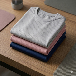 Kit 3 Camisetas Femininas Dry Fit Movimento Ativo – Treino, Corrida e Academia em Oferta na Shopee