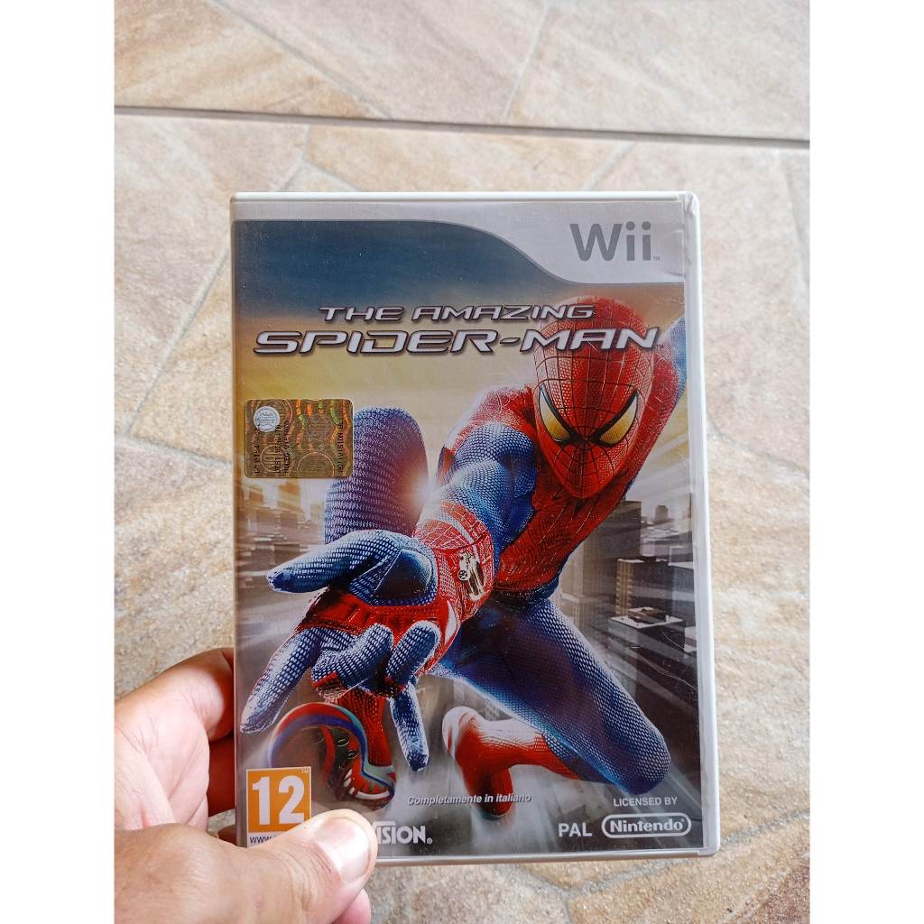 The amazing spider-man original nintendo WII ( PAL - europeu )