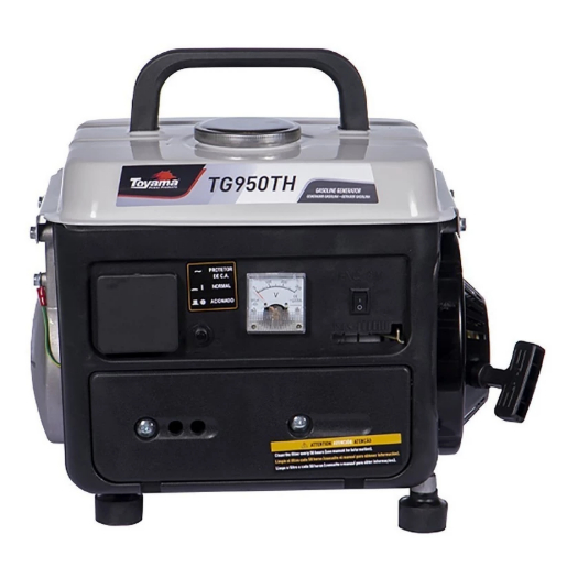Gerador Portátil Gasolina 850W 220V Monofásico 2 Tempos TG950TH Toyama