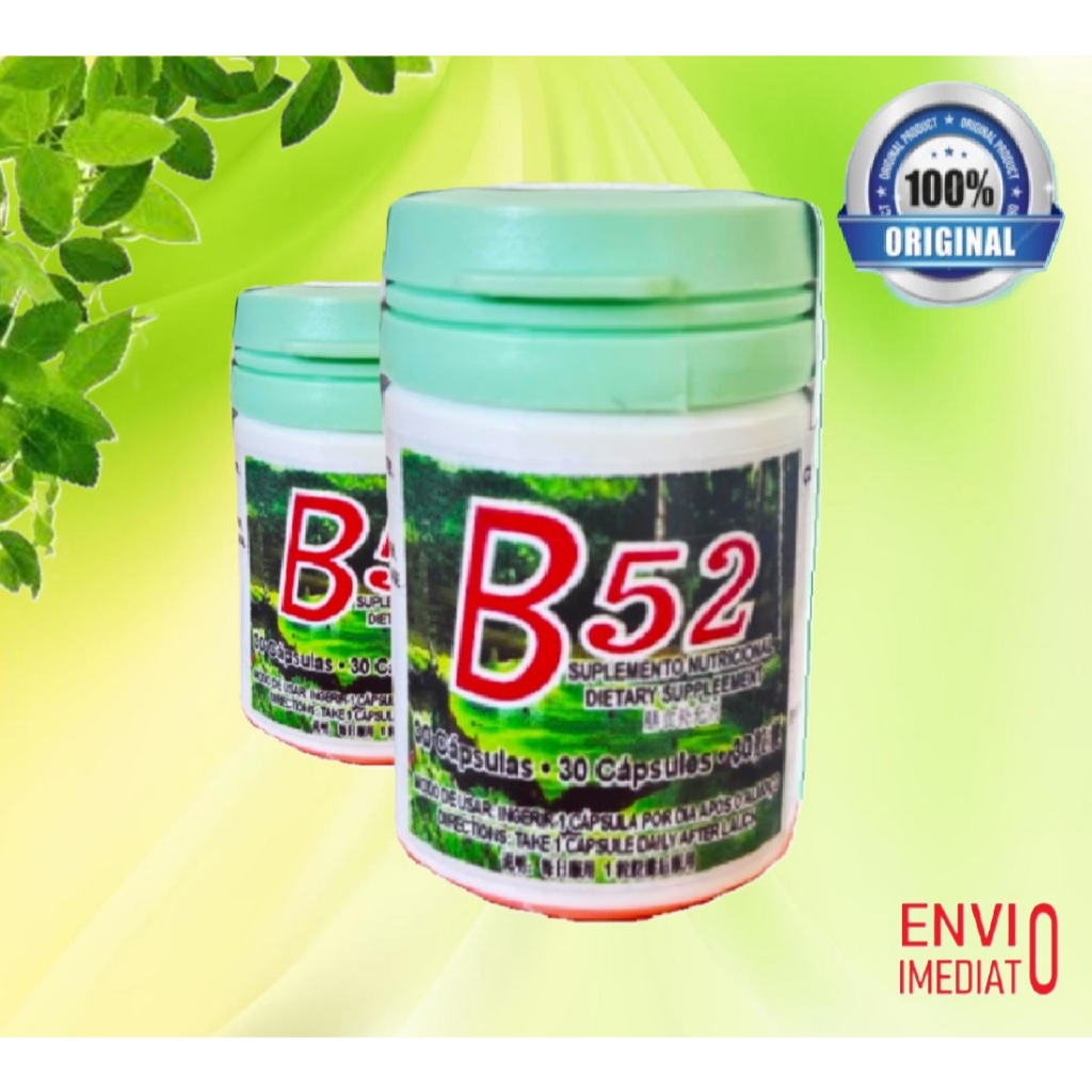 B52 Amazõnia 2 potes com 30 Capsulas 100% Original Premium!!!!