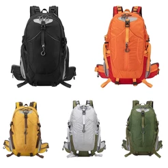 Mochila de Caminhada Impermeável Reforçada, Mochila Unissex para Camping e Trilhas