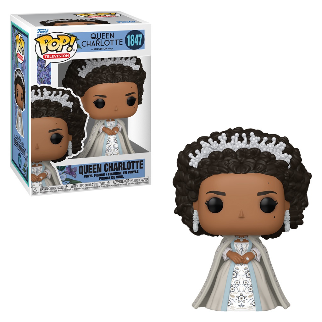 FUNKO POP TV BRIDGERTON S3 QUEEN CHARLOTTE 1847 NOVO ORIGINAL em Oferta na Shopee