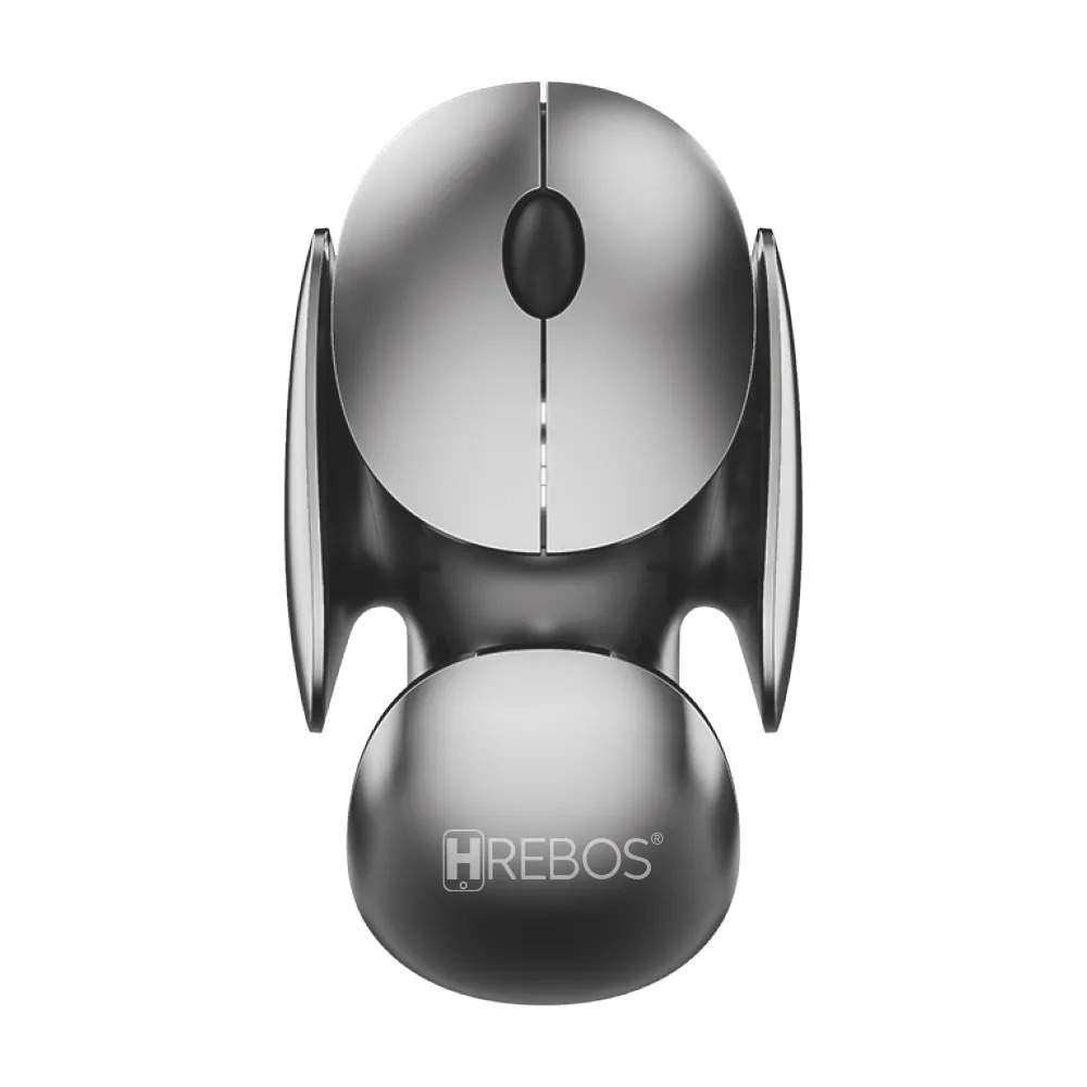 Mouse Wireless Gamer Hrebos If-200 Cyber Bluetooth 1600dpi Cinza-escuro