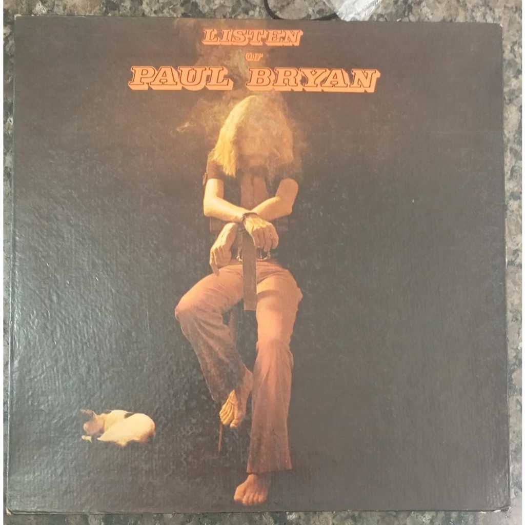 Lp Paul Bryan-listen Of-1973 Blue Rock Records-gat