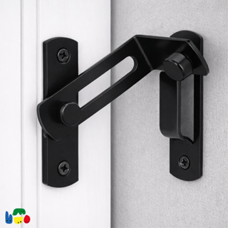 Trava Trinco Ângulo 90° Graus Porta Fechadura Canto Janela Seleiro Portão Tranca Cor Preto Aço em Oferta na Shopee