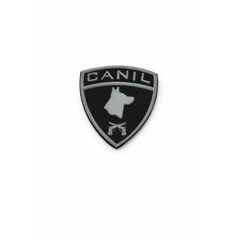 Emborrachado Emblema Canil com velcro