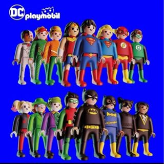 Boneco Playmobil DC Kinder Ovo Colecionável em Oferta na Shopee