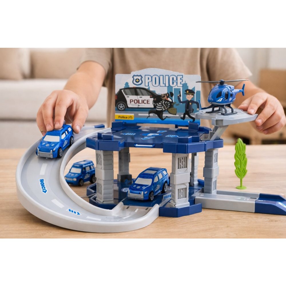 Brinquedo Estação Policial - Brinquedo infantil Menino - Posto Policial