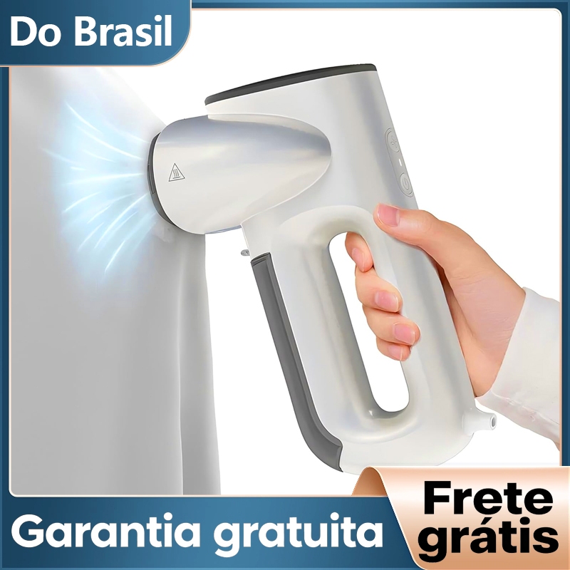 Passadeira a Vapor 110V Portátil Tira-Amassa Eficiente para Roupas e Viagem