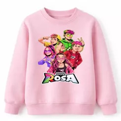 Moletons Menina Infantil 2 ao 16 de Algodão Premium