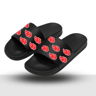 Chinelo Slide Naruto Akatsuki Preto Confortável Antiderrapante Casual em Oferta na Shopee