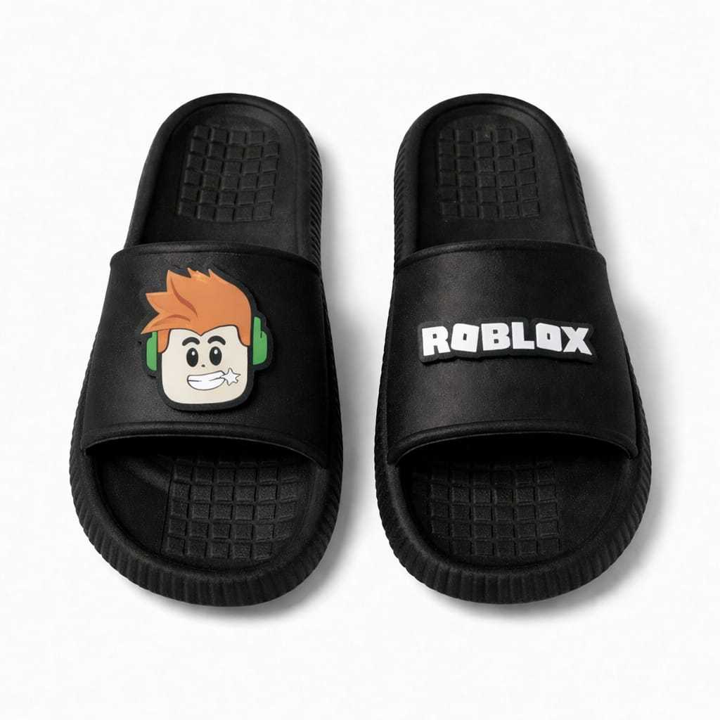 CHINELO NUVEM SLIDE PARA MENINOS E MENINAS GAMERS ROBLOOX em Oferta na Shopee