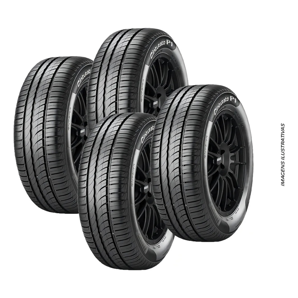 Kit 1 2 4 Pneus Pirelli Cinturato P1 175/70 R14 84T Aro 14 Original Alta Durabilidade em Oferta na Shopee