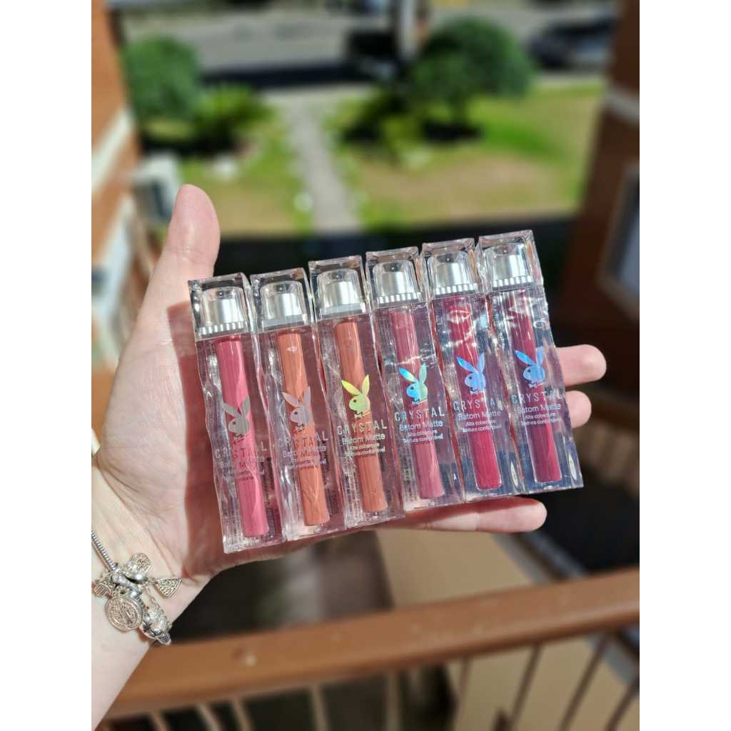 Batom Líquido Matte Crystal Playboy 3,5ml