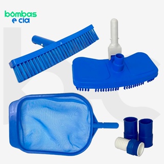 Kit de Limpeza Piscina com Aspirador, Escova e Acessórios em Oferta na Shopee