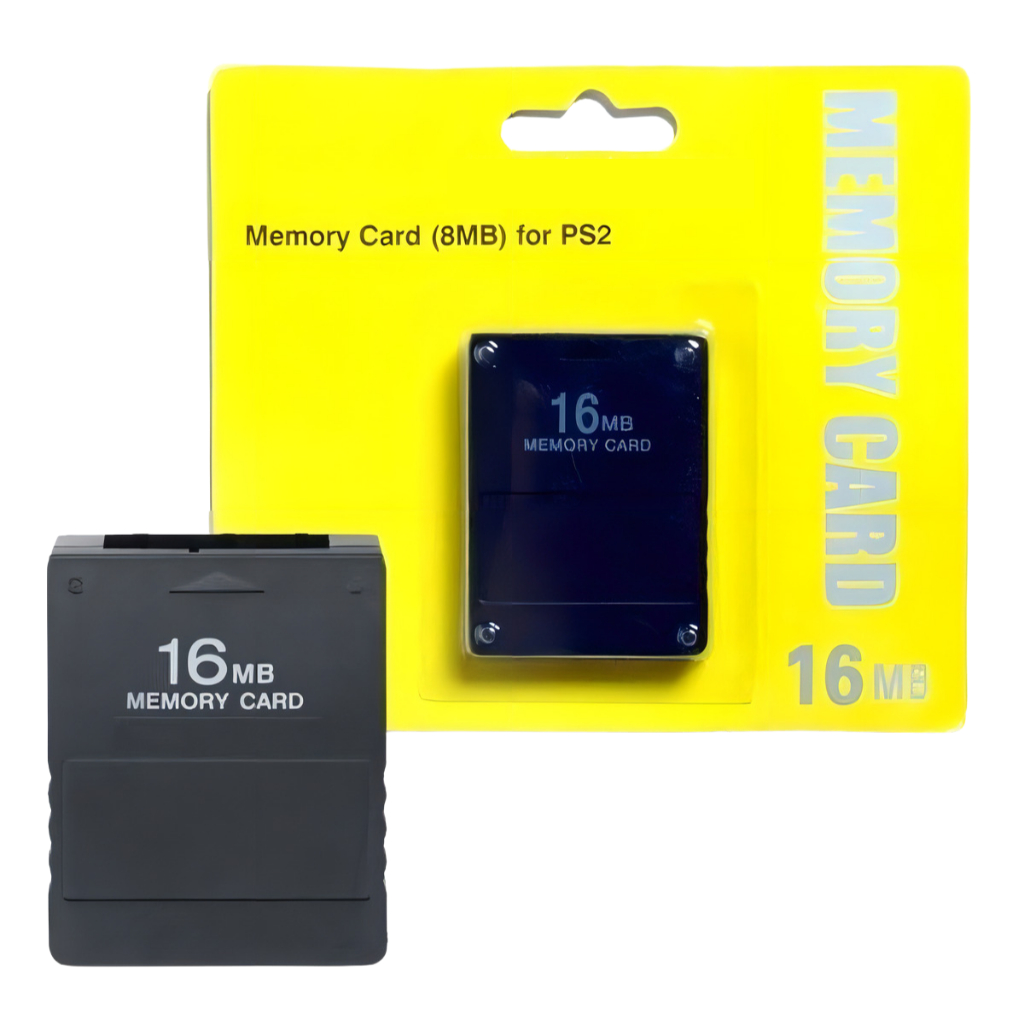 Memory Card Compatível Ps2 8mb Ou 16mb Playstation Opl Cartão De Memória Fat Slin