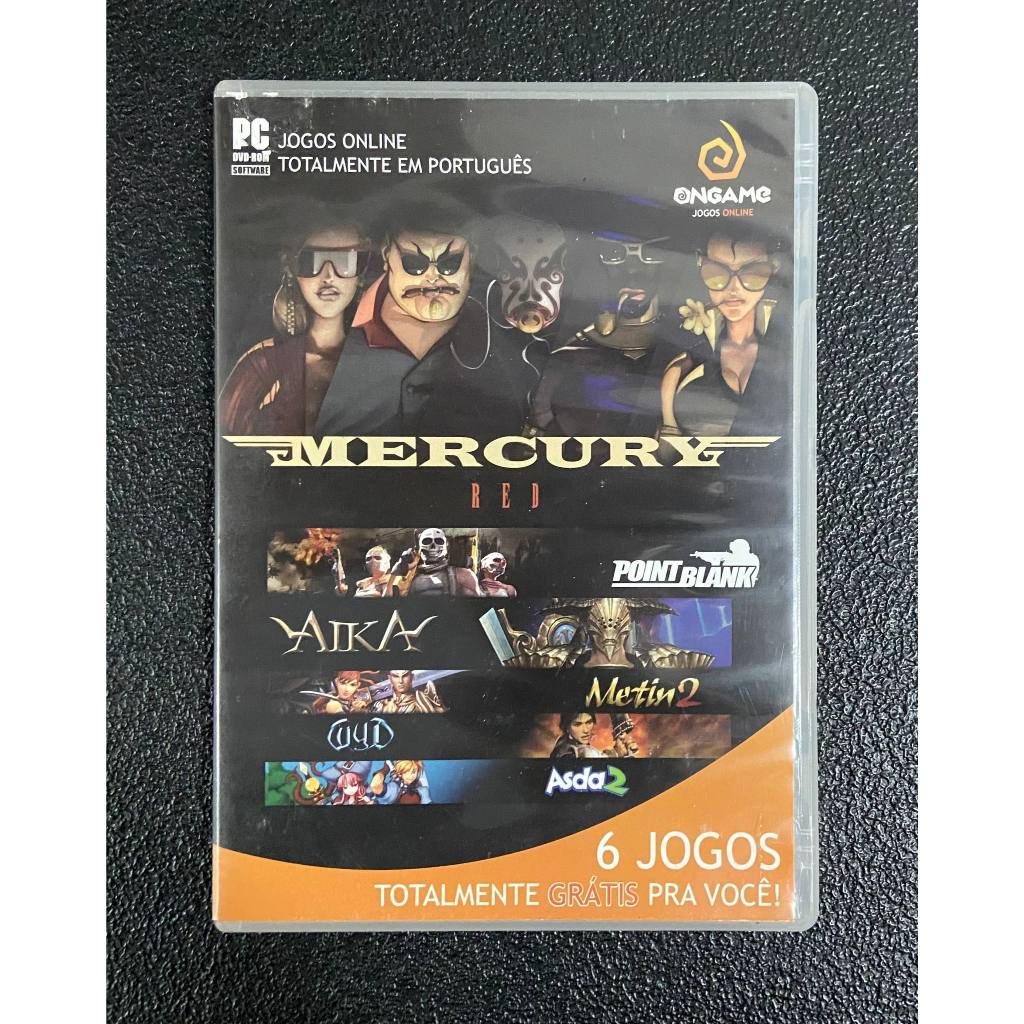 Jogo de PC ongame - Mercury Red, Point Blank, Aika, Metin 2, Wyd e Asda 2
