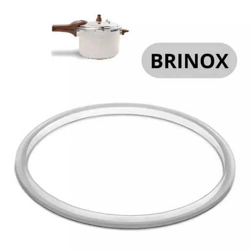 Guarnição de borracha silicone para panela de pressão Brinox Pressure Cerâmica Indução 4,2L