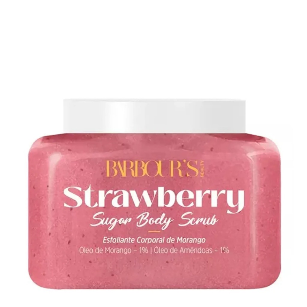 Barbours Esfoliante Corporal Morango Strawberry - 400g
