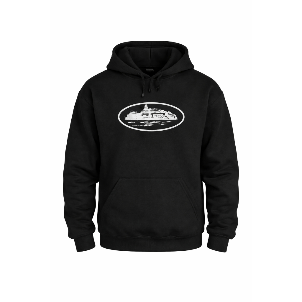 Moletom Canguru Capuz Streetwer Alcatraz Estampado Unissex Frio Premium Flanelado