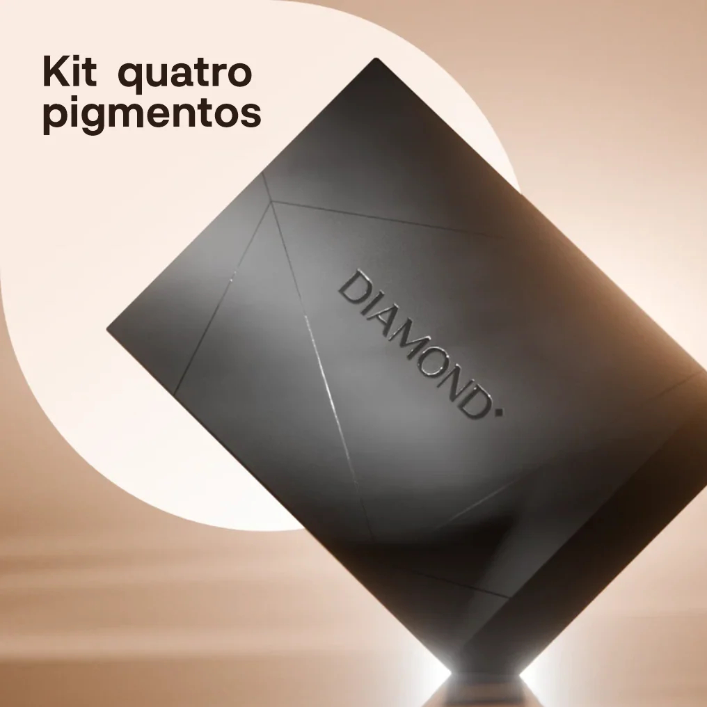 Kit Diamond Com 4 Pigmentos Para Micropigmentação 5ml em Oferta na Shopee