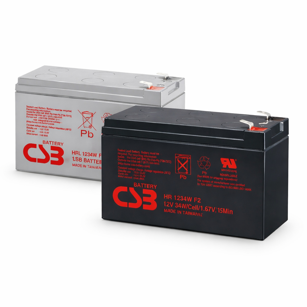Bater!a CSB 1234W 9Ah - Nobreak UPS, Iluminação, Energia Sol4r, Carrinho Elétrico, Estabilizador, Som