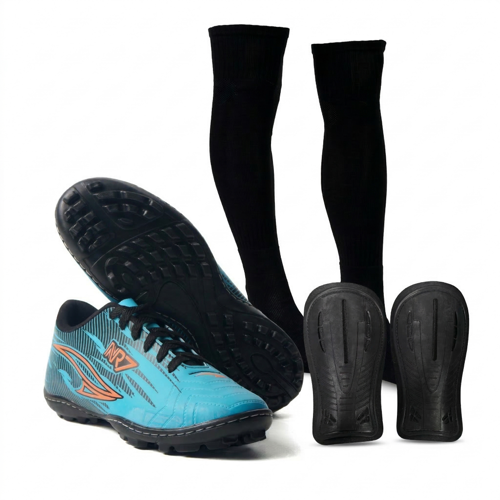 Kit Chuteira Caneleira Meiao Futebol Society Conforto Performance E Estilo No Jogo