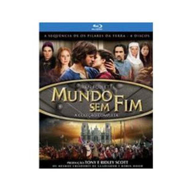 Quadrilogia Mundo Sem Fim Blu-ray Disk Completo - Filmes Dublados Originais - Produto Usado