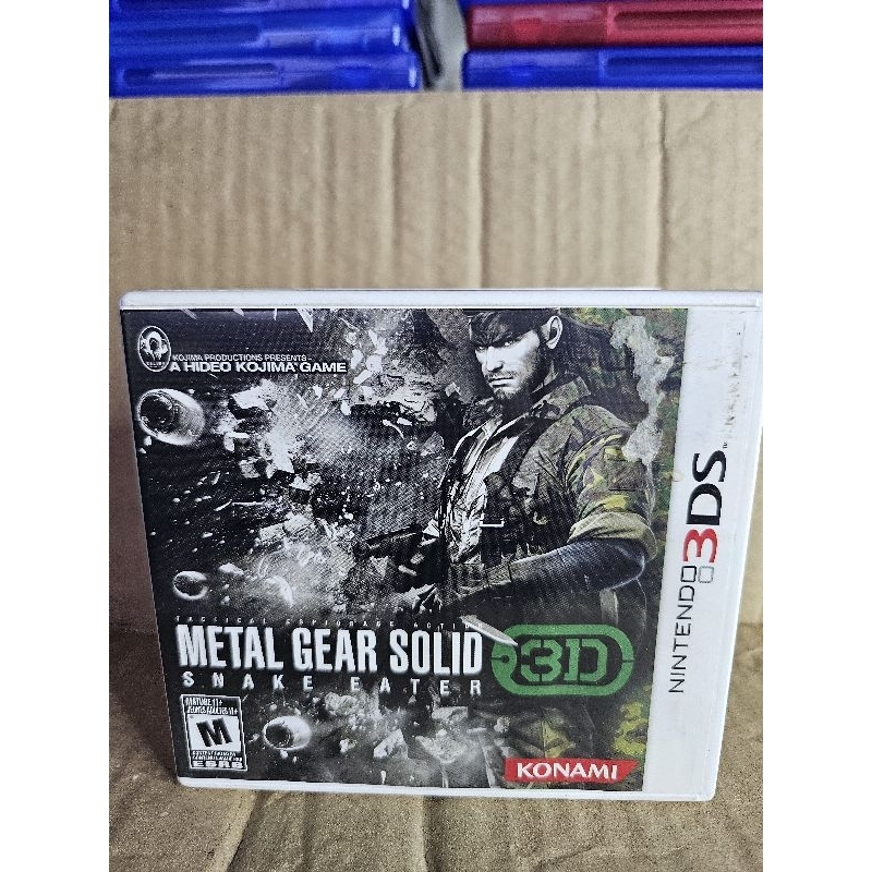 Metal Gear Solid Snake Eater 3Ds