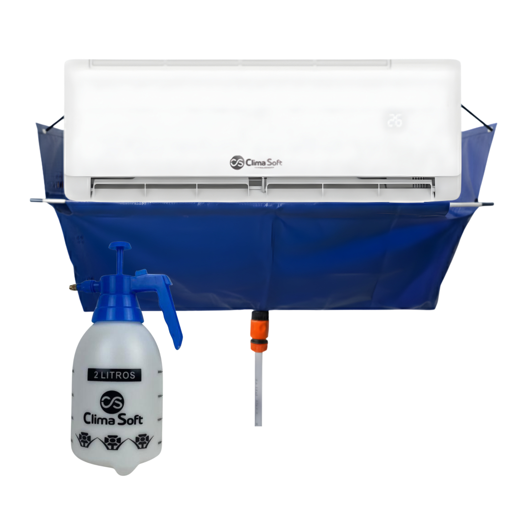 limpeza de Ar Condicionado 30 Mil Btus  Pulverizador Coletor em Oferta na Shopee