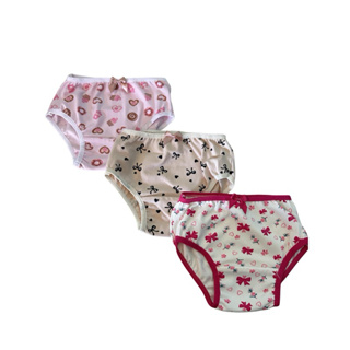 Kit Calcinhas Infantil de Cotton – Maciez que as Pequenas Amam em Oferta na Shopee
